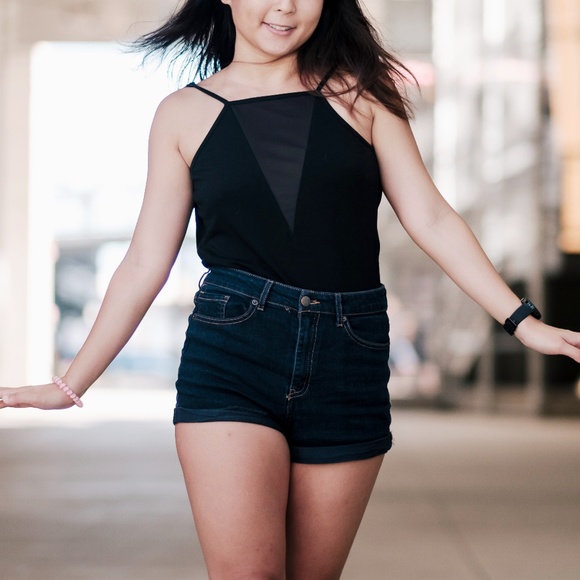 MINKPINK Mesh V One Piece - Picture 2 of 3